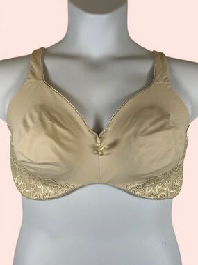 Olga Size 40DD/40E Rosewater Luxury Lift Minimizer Underwire Bra